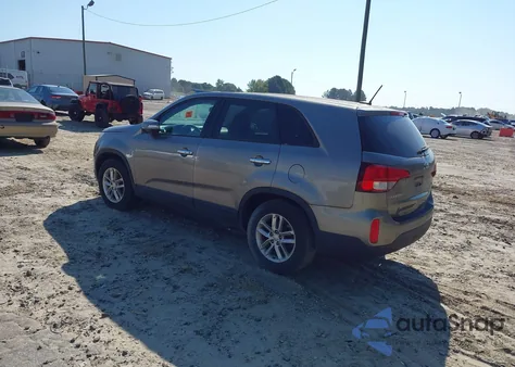 2015 Kia Sorento Lx from USA, damaged, VIN 5XYKT3A63FG627007